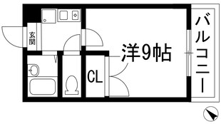 南花屋敷エイティーンハウスの物件間取画像